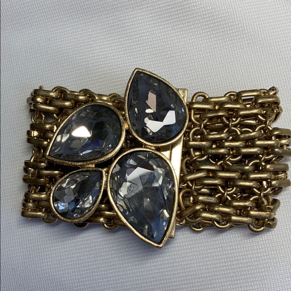 Kenneth Cole gold linked bracelet